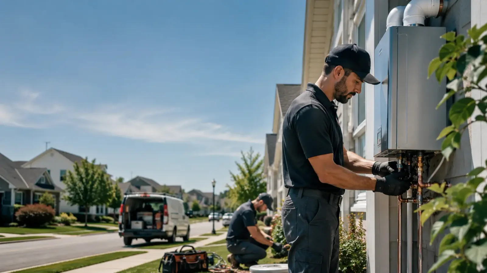 Tankless Water Heater Installation in Sutherland, VA